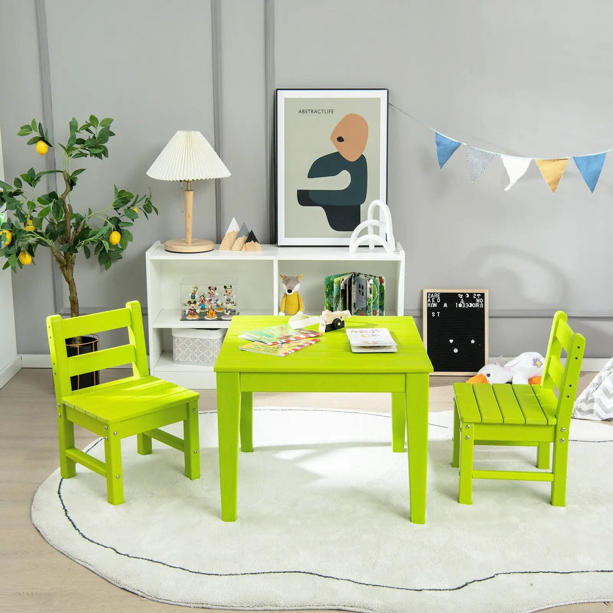 25.5 Inch Square Kids Activity Play Table, photo 2 of 11