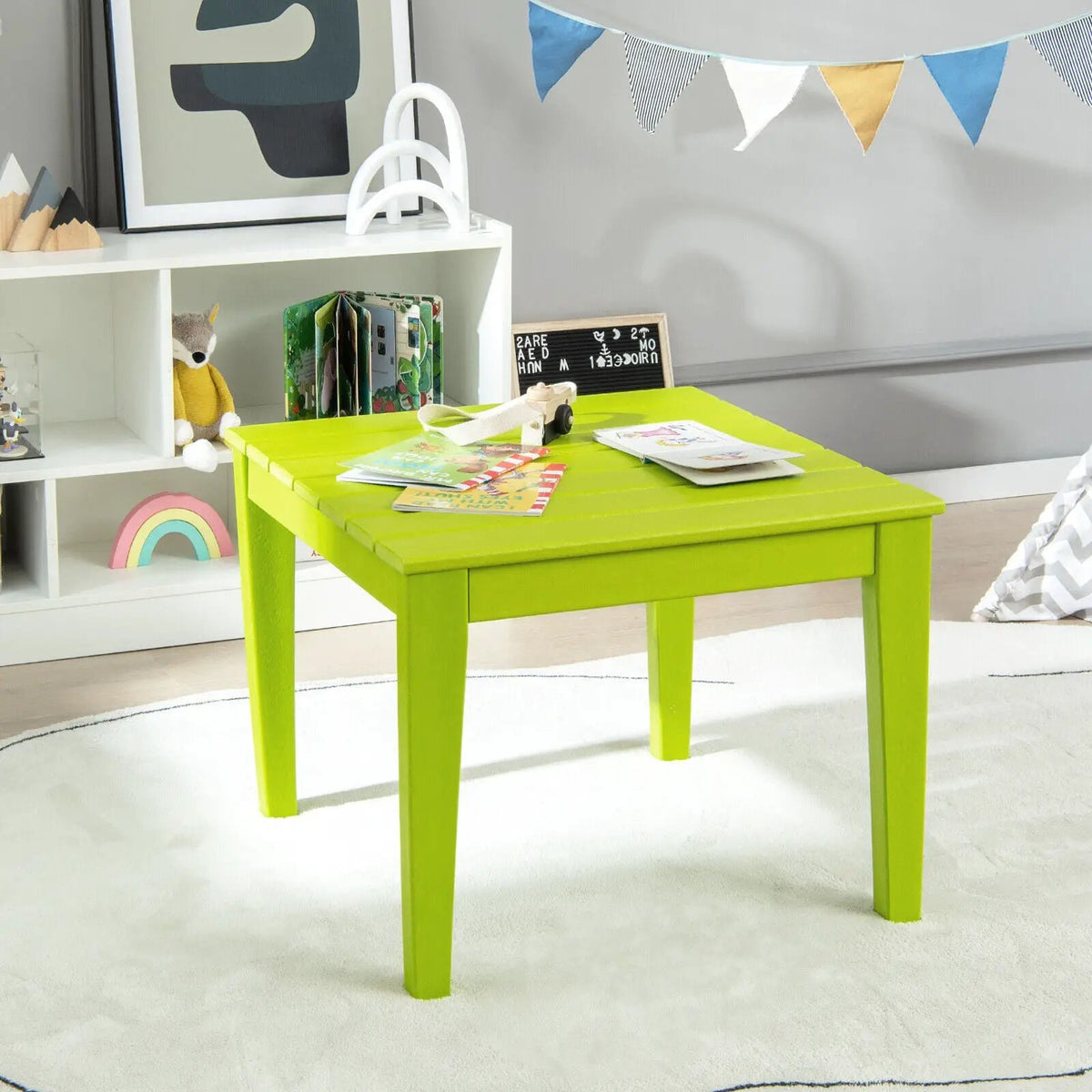 25.5 Inch Square Kids Activity Play Table, photo 6 of 11