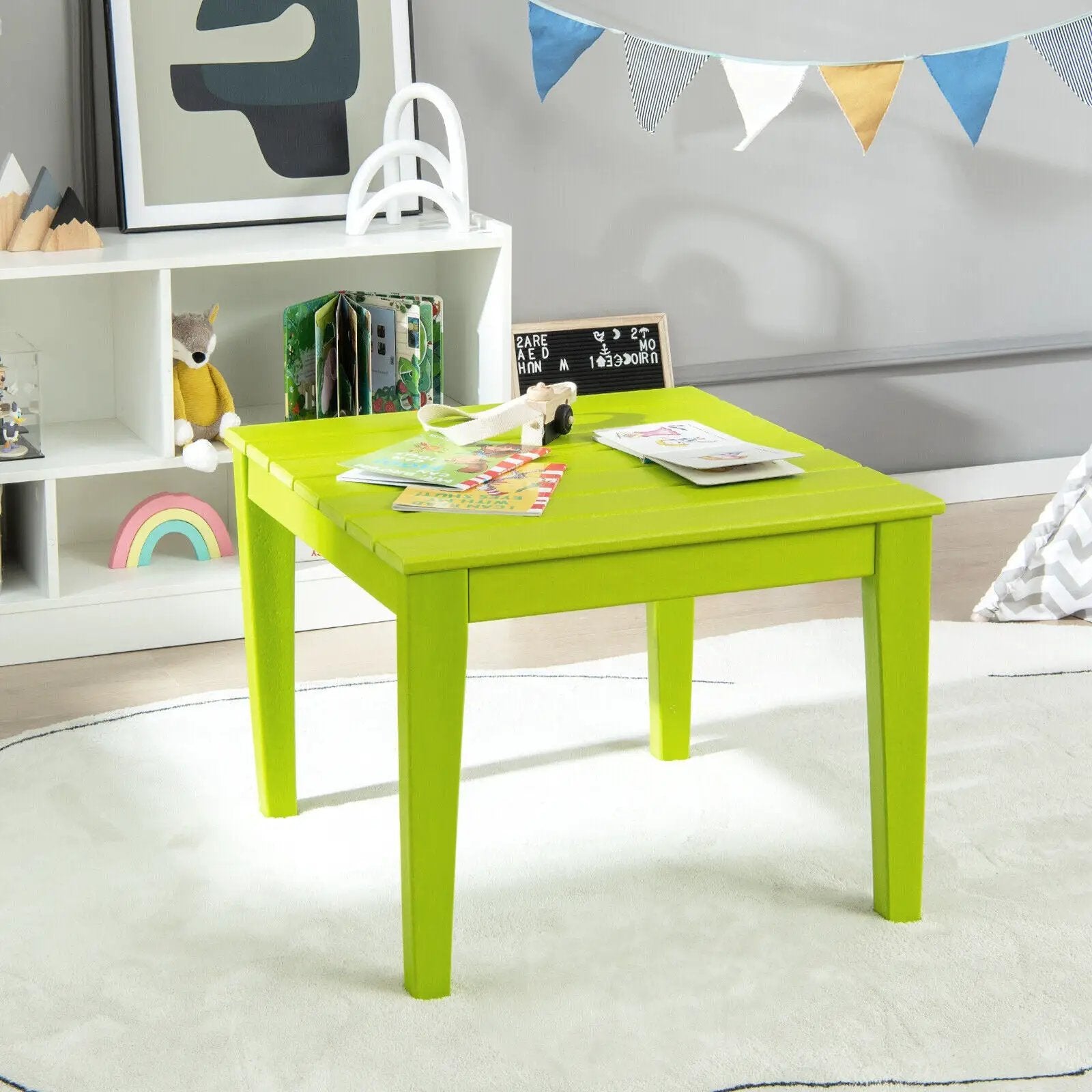 25.5 Inch Square Kids Activity Play Table by DirectDeals