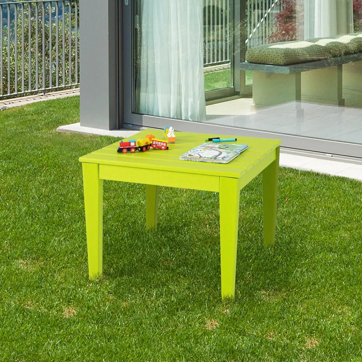 25.5 Inch Square Kids Activity Play Table, photo 7 of 11