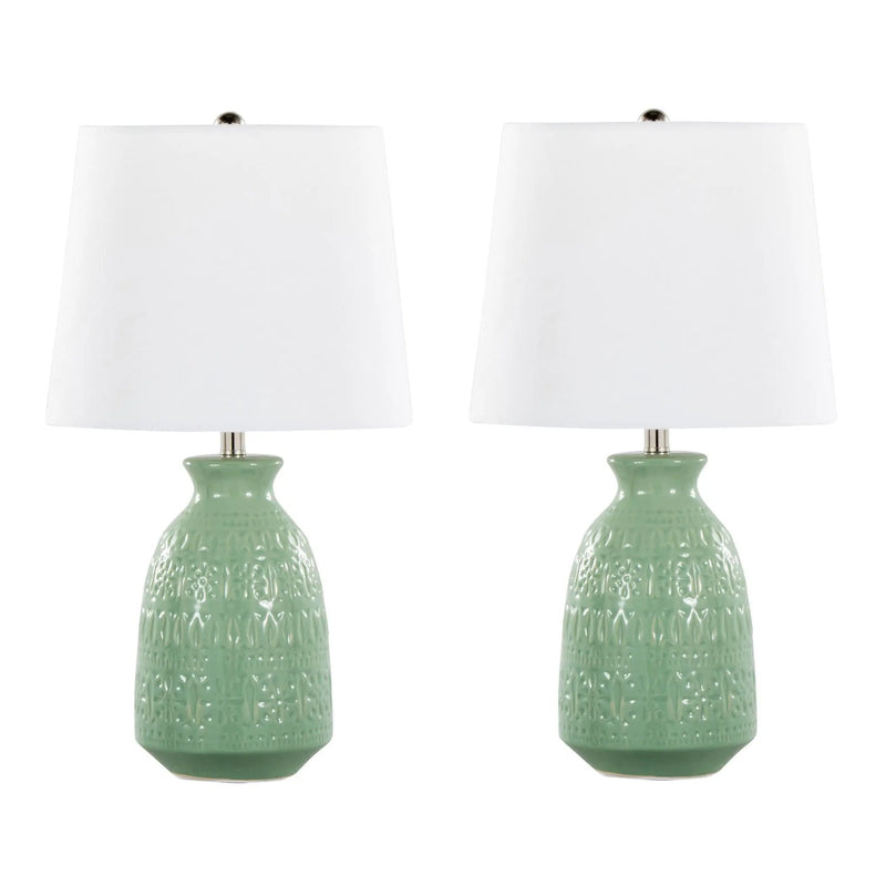 Claudia - Contemporary Lamp (Set of 2) by HouseOfZazla