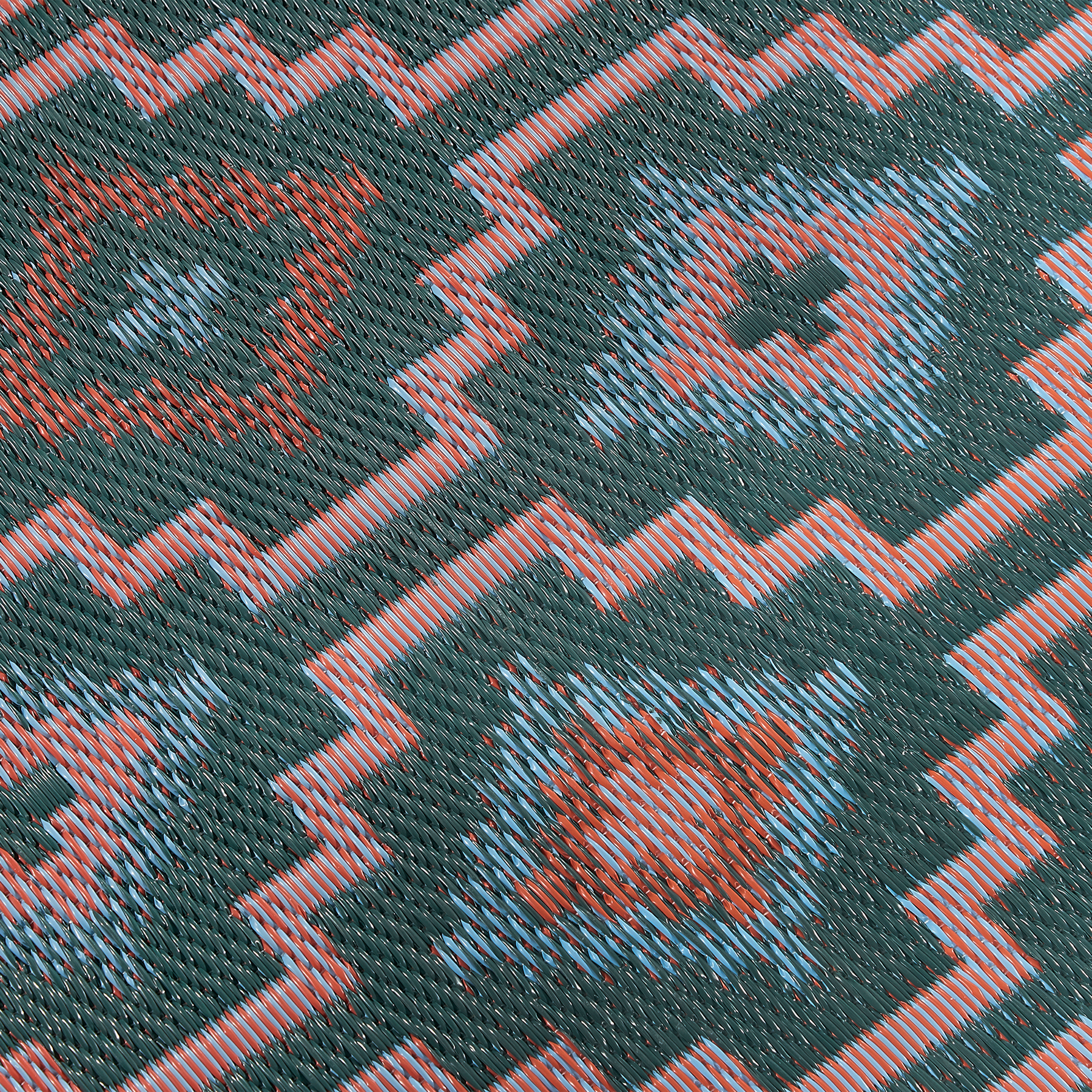 Lhasa Green Outdoor Doormat – 24" x 36" Non-Slip, Recycled Plastic by Fab Habitat