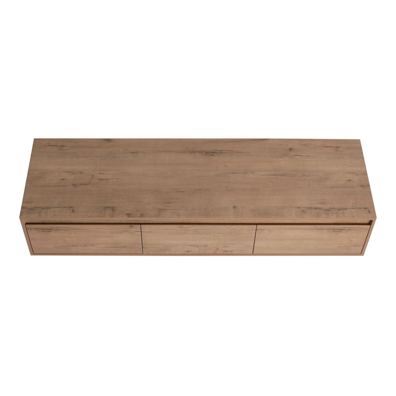 Modern Minimalist Bathroom Cabinet With Soft Close Drawers And Floating Mounting Design by Unique Piece Furniture