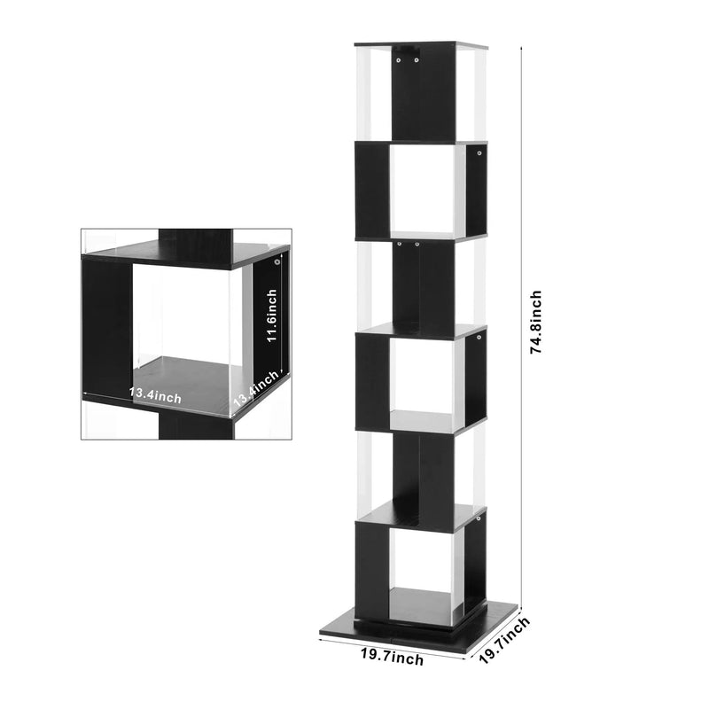 360° Rotating 6-Tier Display Shelf by HouseOfZazla