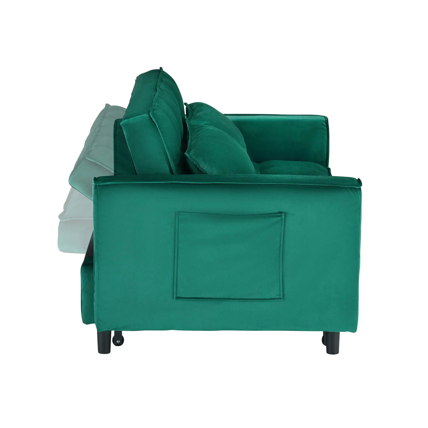 Sofa Bed With Pockets, 3 In 1 Convertible For Living Room by Unique Piece Furniture