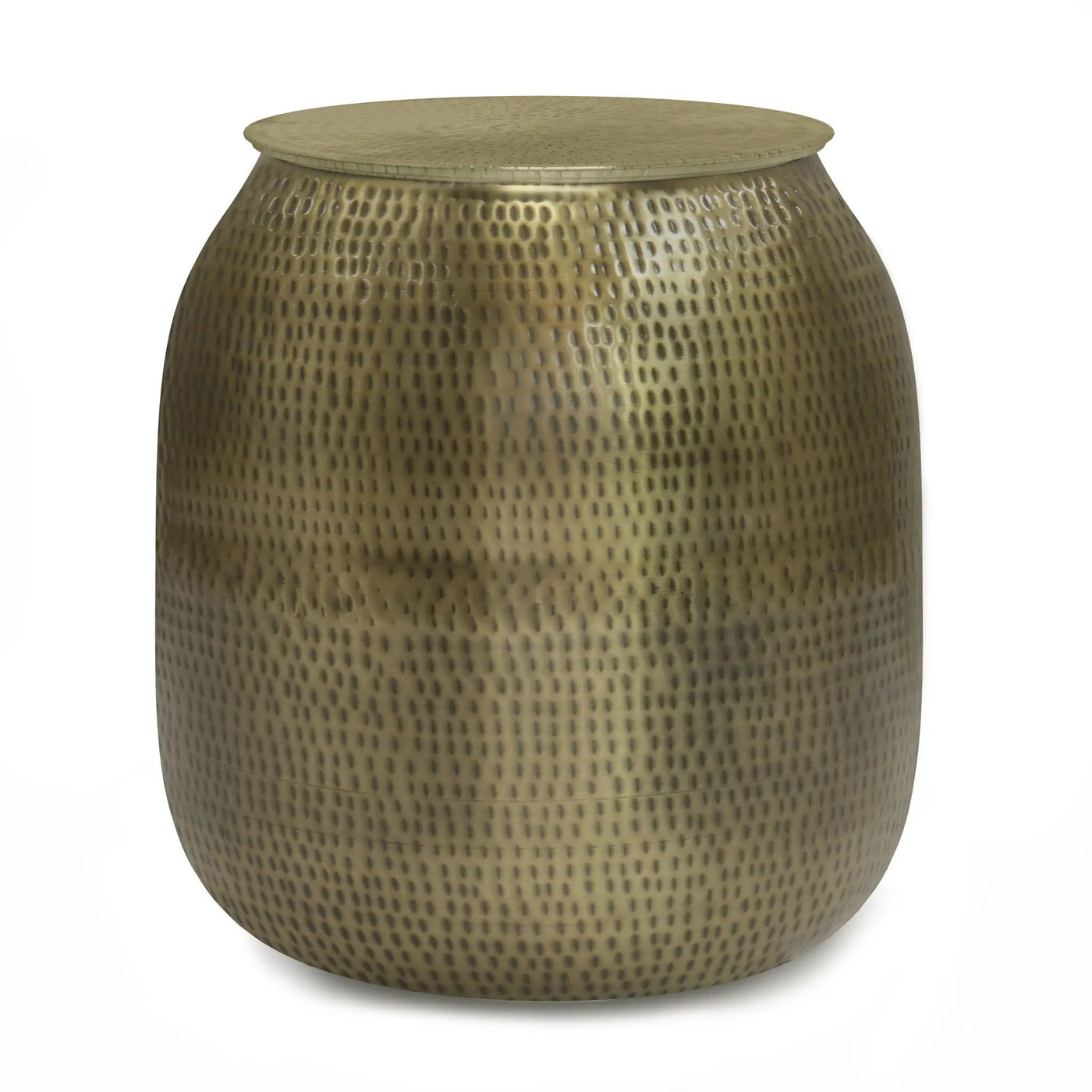 Griffen - Handcrafted Metal Storage Accent Table by Unique Piece Furniture