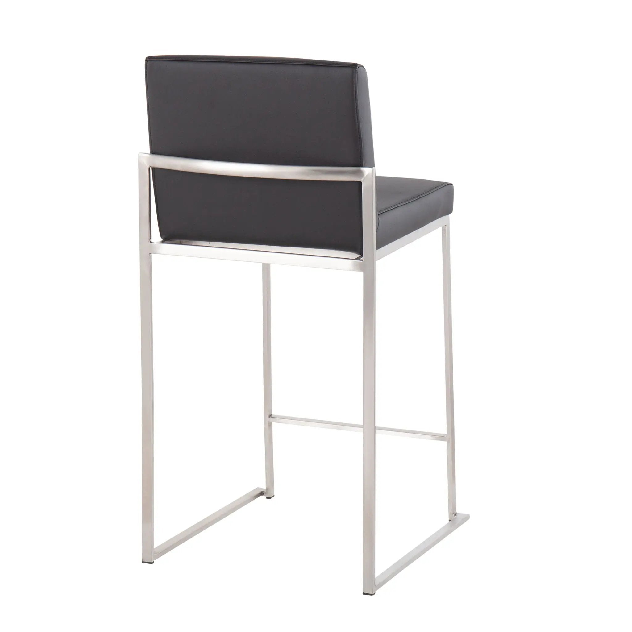 Fuji - Contemporary High Back Counter Stool, Functional Design by HouseOfZazla