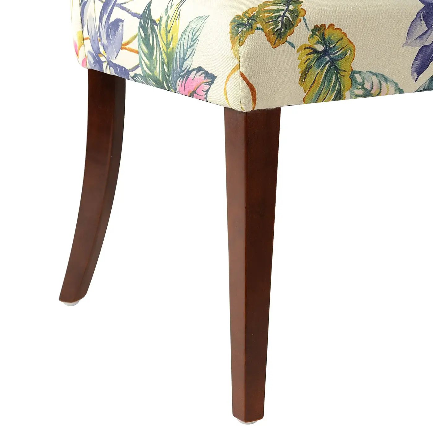 Paradise - Upholstered Accent Chair Printed On - Off-White Floral by Unique Piece Furniture