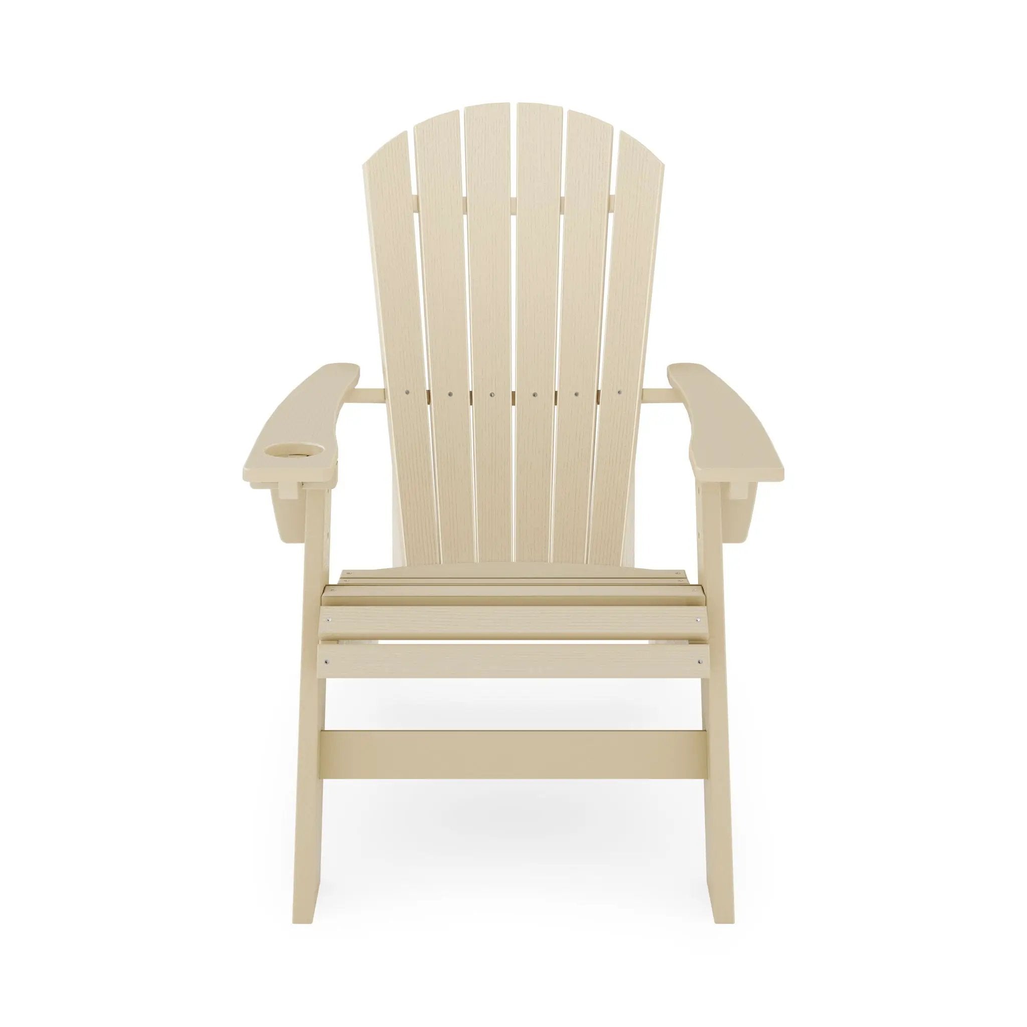 Adirondack Chair Sturdy HDPE Poly Lumber For Poolside, Patio, And Garden Relaxation by Unique Piece Furniture