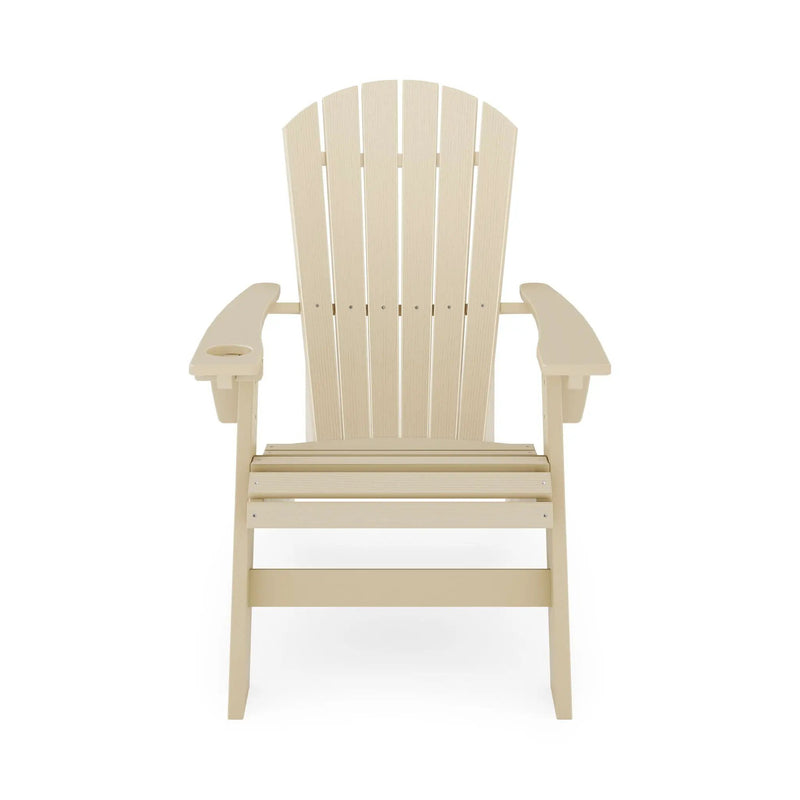 Adirondack Chair Sturdy HDPE Poly Lumber For Poolside, Patio, And Garden Relaxation by Unique Piece Furniture