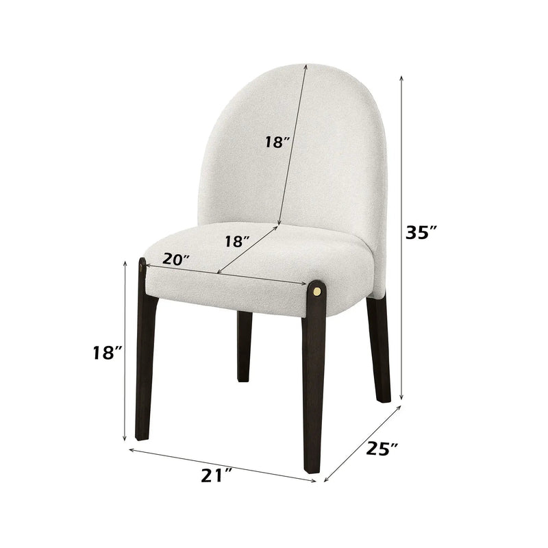 Clayten - Side Chair (Set of 2) - Beige by Unique Piece Furniture