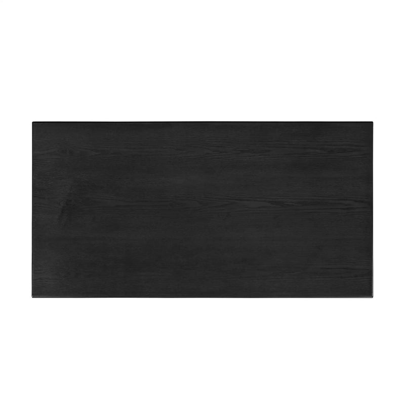 Decatur Farmhouse Lift Top Coffee Table With Storage - Black / Ash by HouseOfZazla