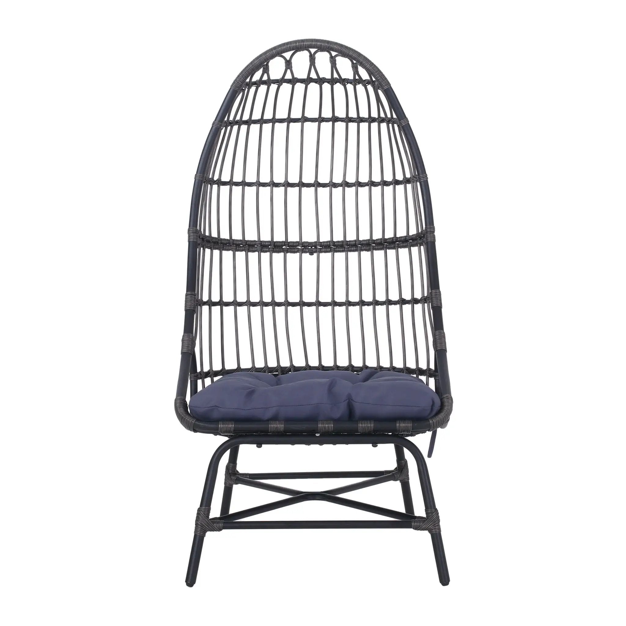 Elon Cocoon Chair - Gray by HouseOfZazla