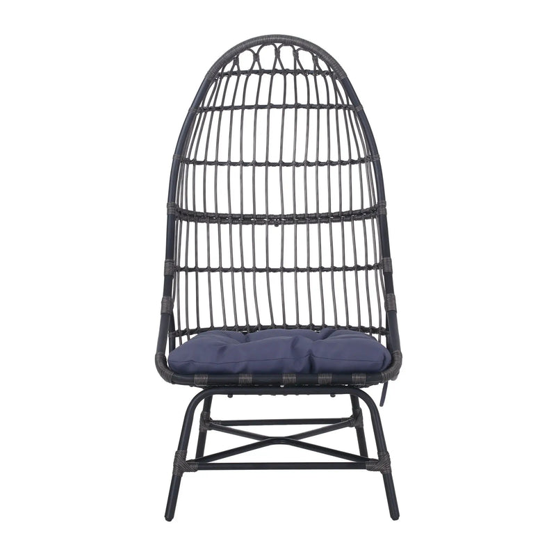 Elon Cocoon Chair - Gray by HouseOfZazla