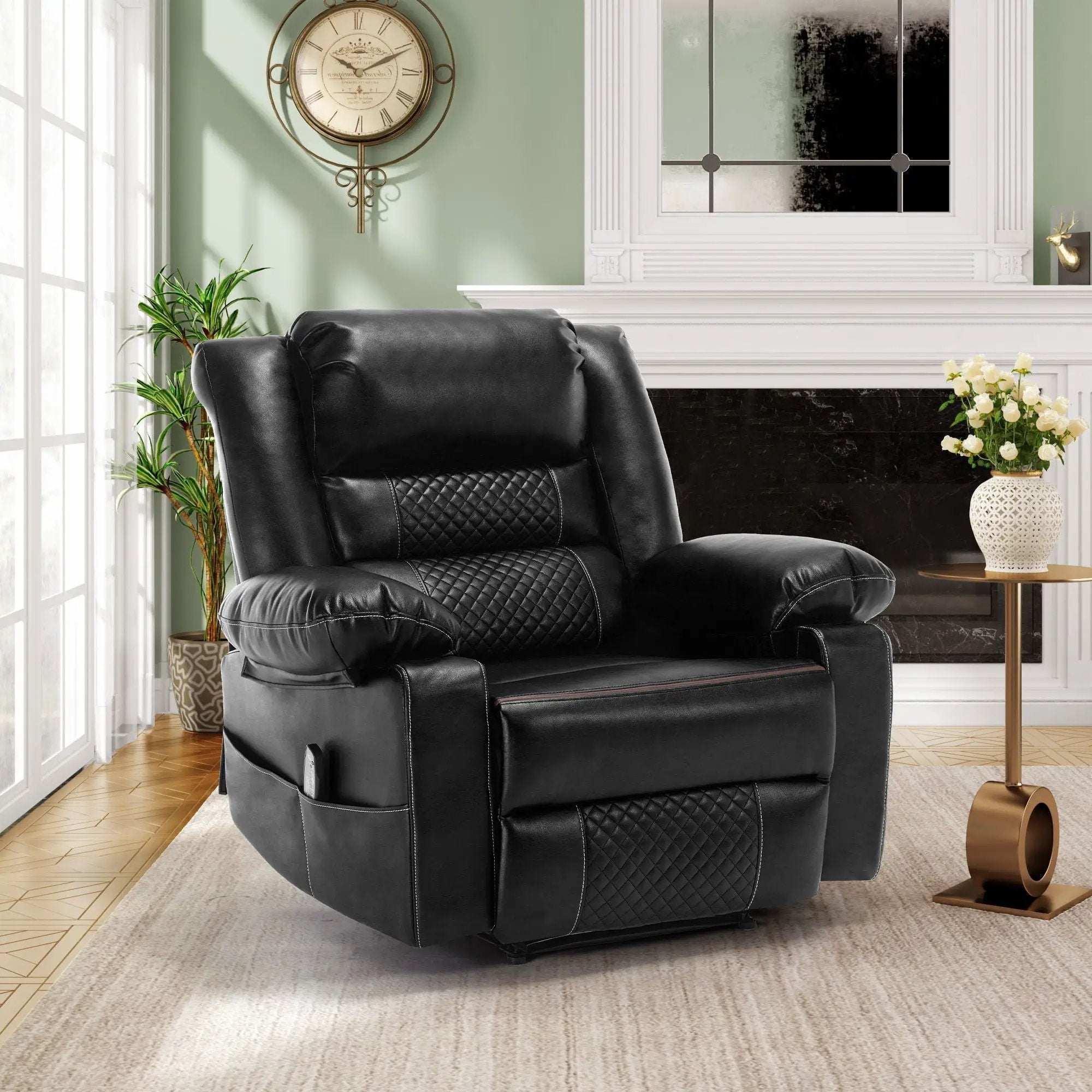 Breathable Massage Recliner Manual Chair by HouseOfZazla