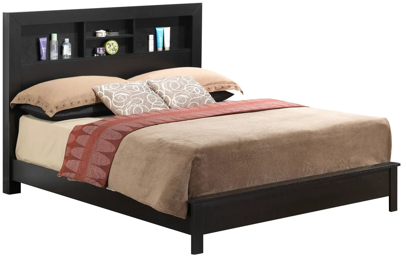 Bed With Transitional Design Stylish by HouseOfZazla
