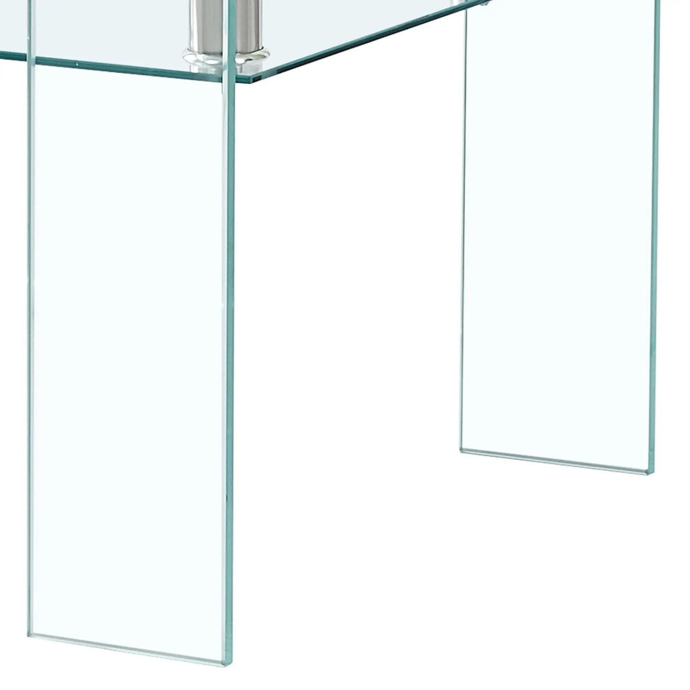 Modern Tempered Glass Coffee Table With 2 Tier Storage For Living Room by Unique Piece Furniture