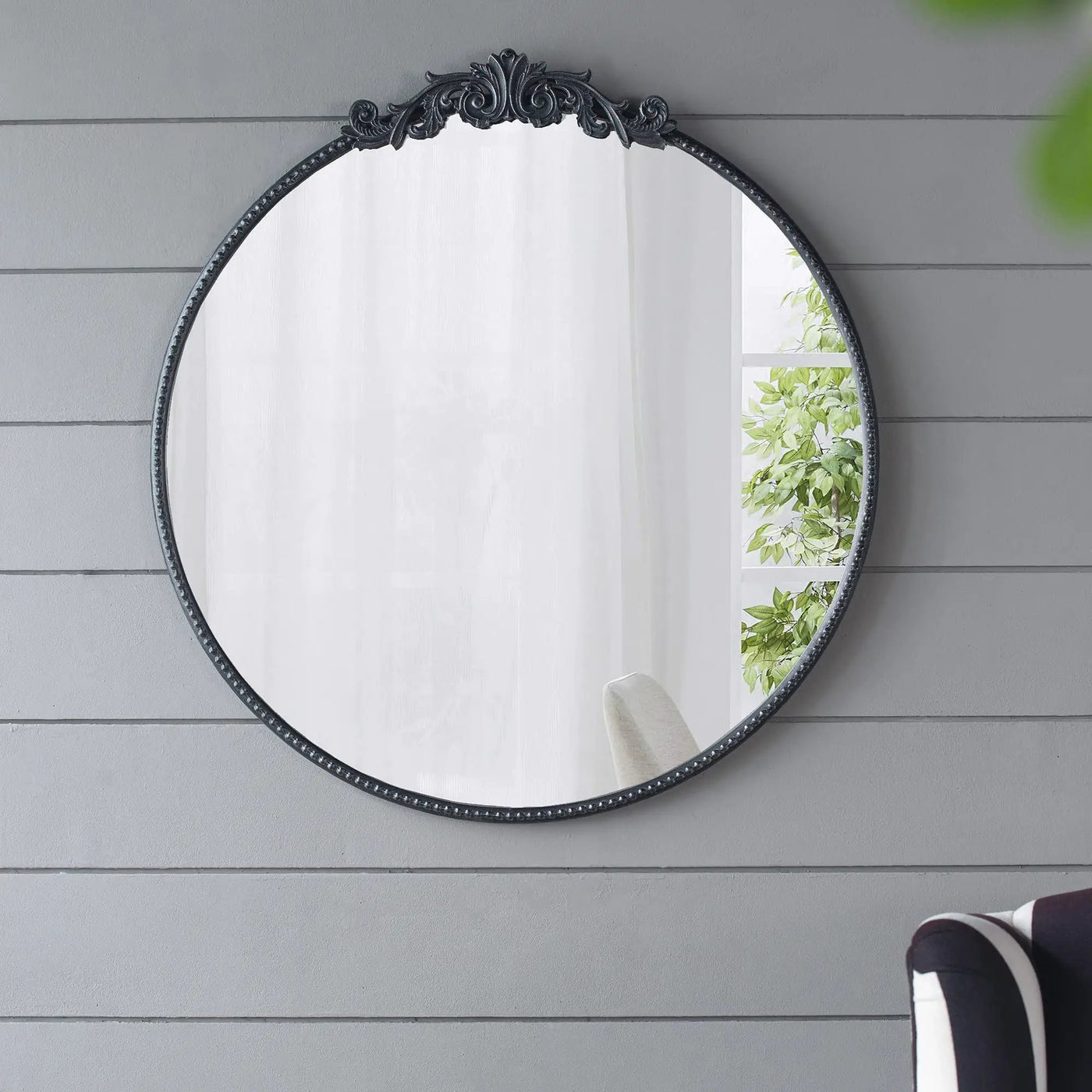 Classic Design Mirror With Baroque Inspired Frame by HouseOfZazla