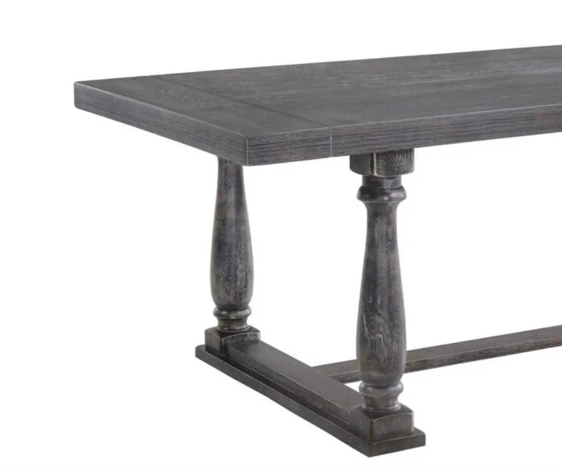Bernard Weathered Dining Table by HouseOfZazla