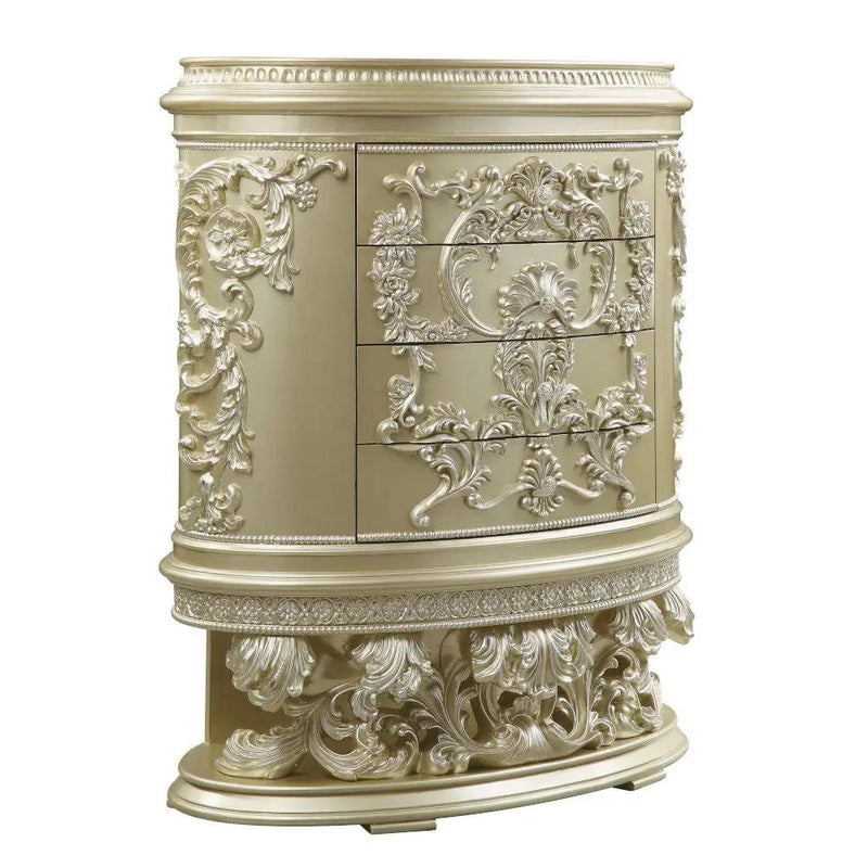 Vatican - Chest - Champagne Silver by Unique Piece Furniture
