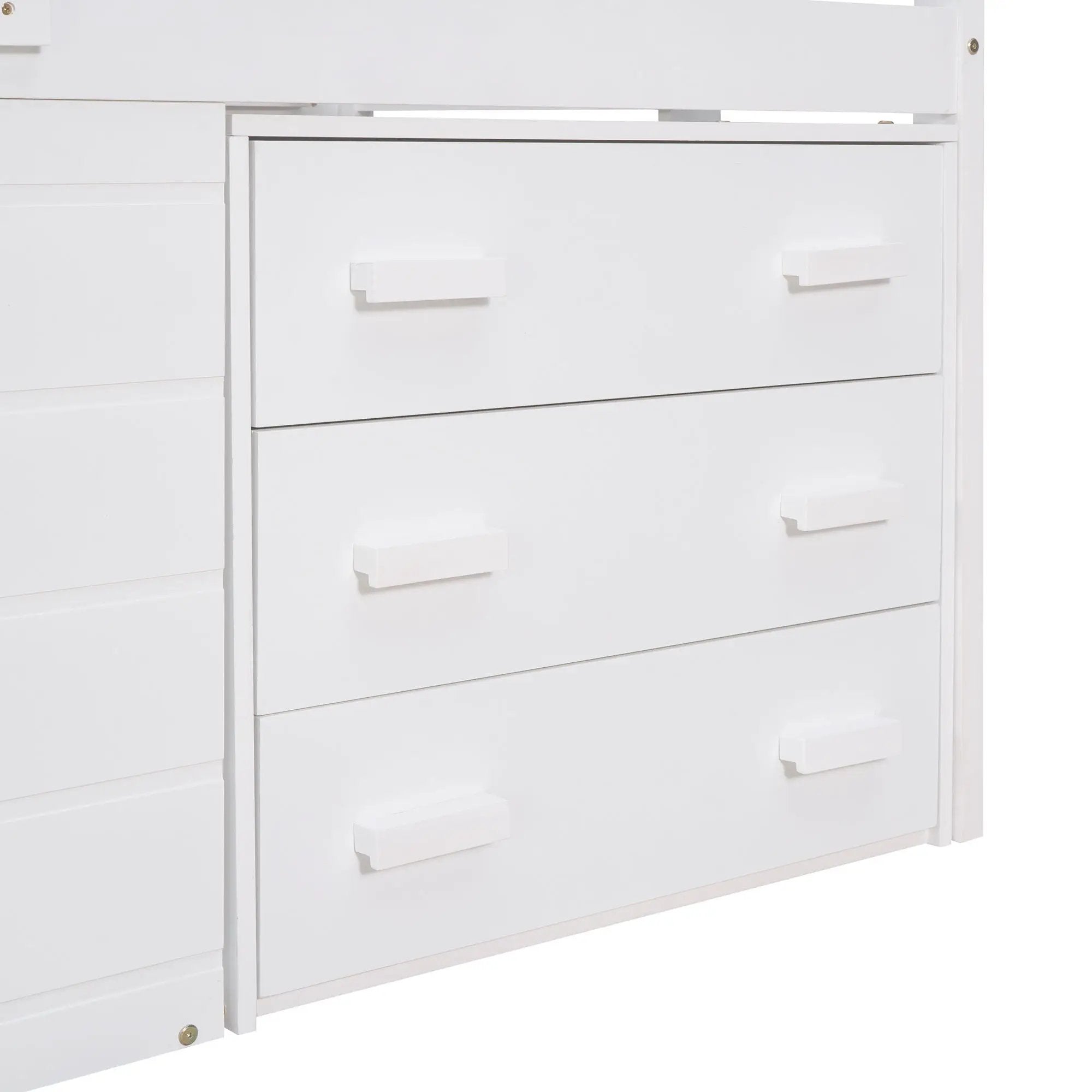 Loft Bed With Cabinet And Shelf by HouseOfZazla