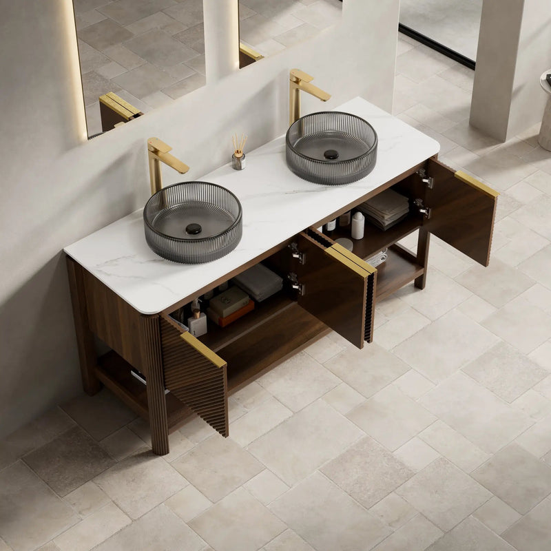 Indigo 60" Bathroom Vanity & Sink by HouseOfZazla
