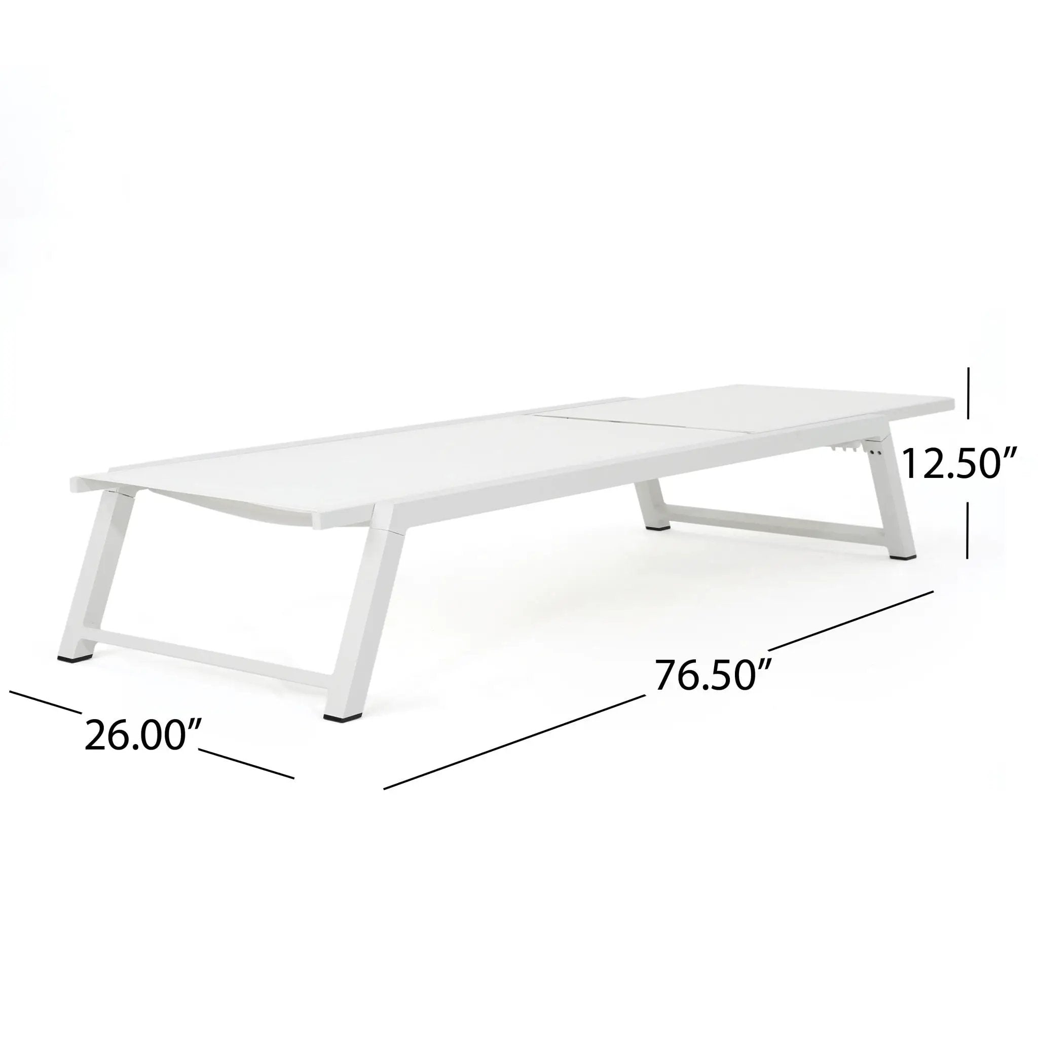 Myers Modern Chaise Lounge Set With Adjustable Back by HouseOfZazla