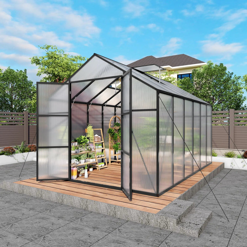 Gain Height Windproof house All Season Outdoor Garden Shelter by HouseOfZazla