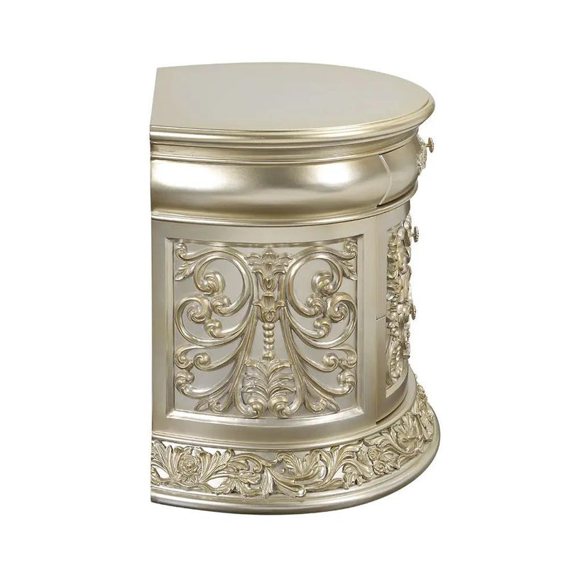 Sorina - Nightstand - Antique Gold by Unique Piece Furniture