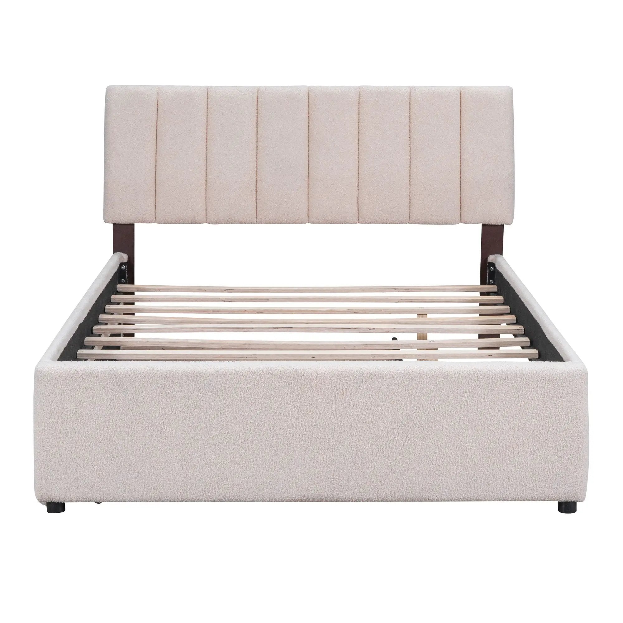 Upholstered Platform Bed With Trundle by Unique Piece Furniture