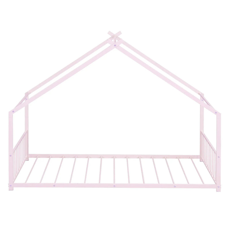 Metal House Bed by Unique Piece Furniture