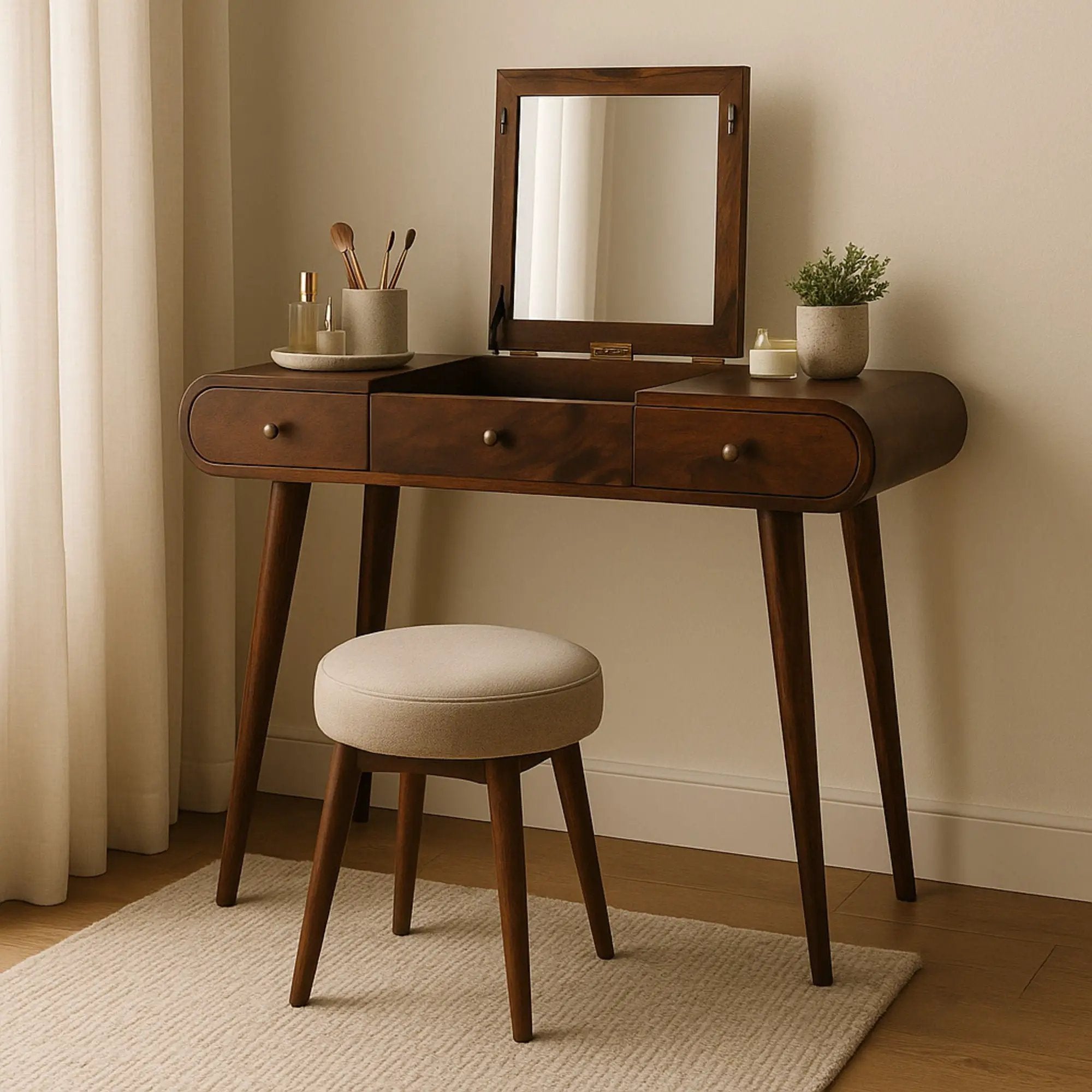 Mirror Dressing Table by HouseOfZazla