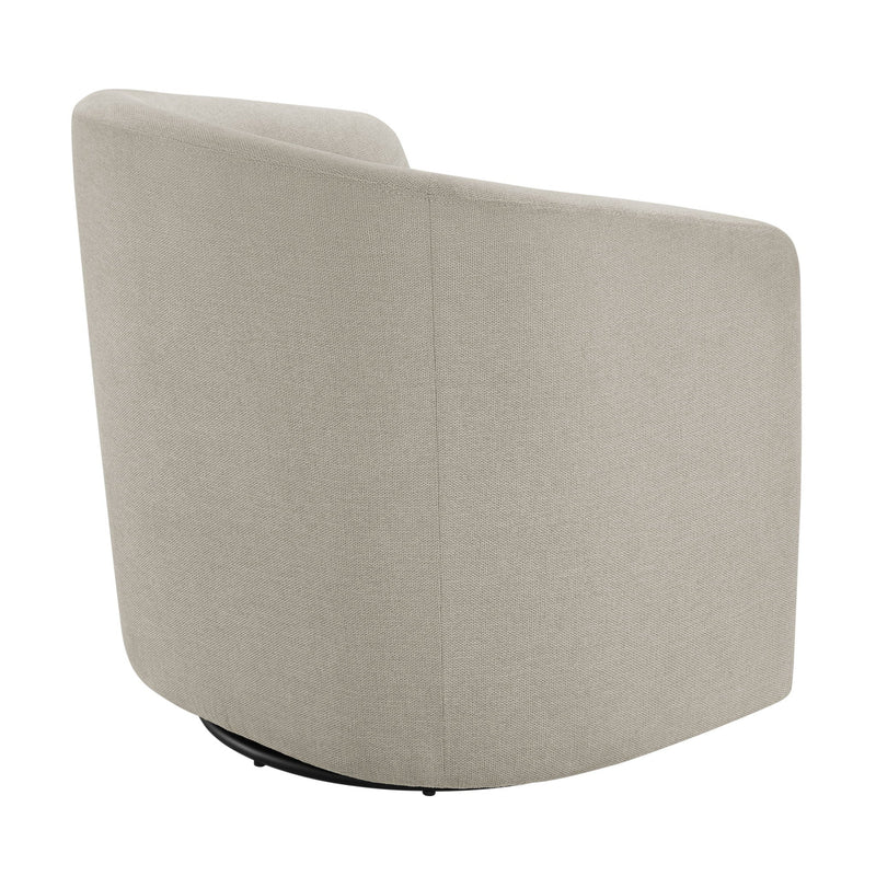Ardena - Modern Swivel Barrel Chair by HouseOfZazla