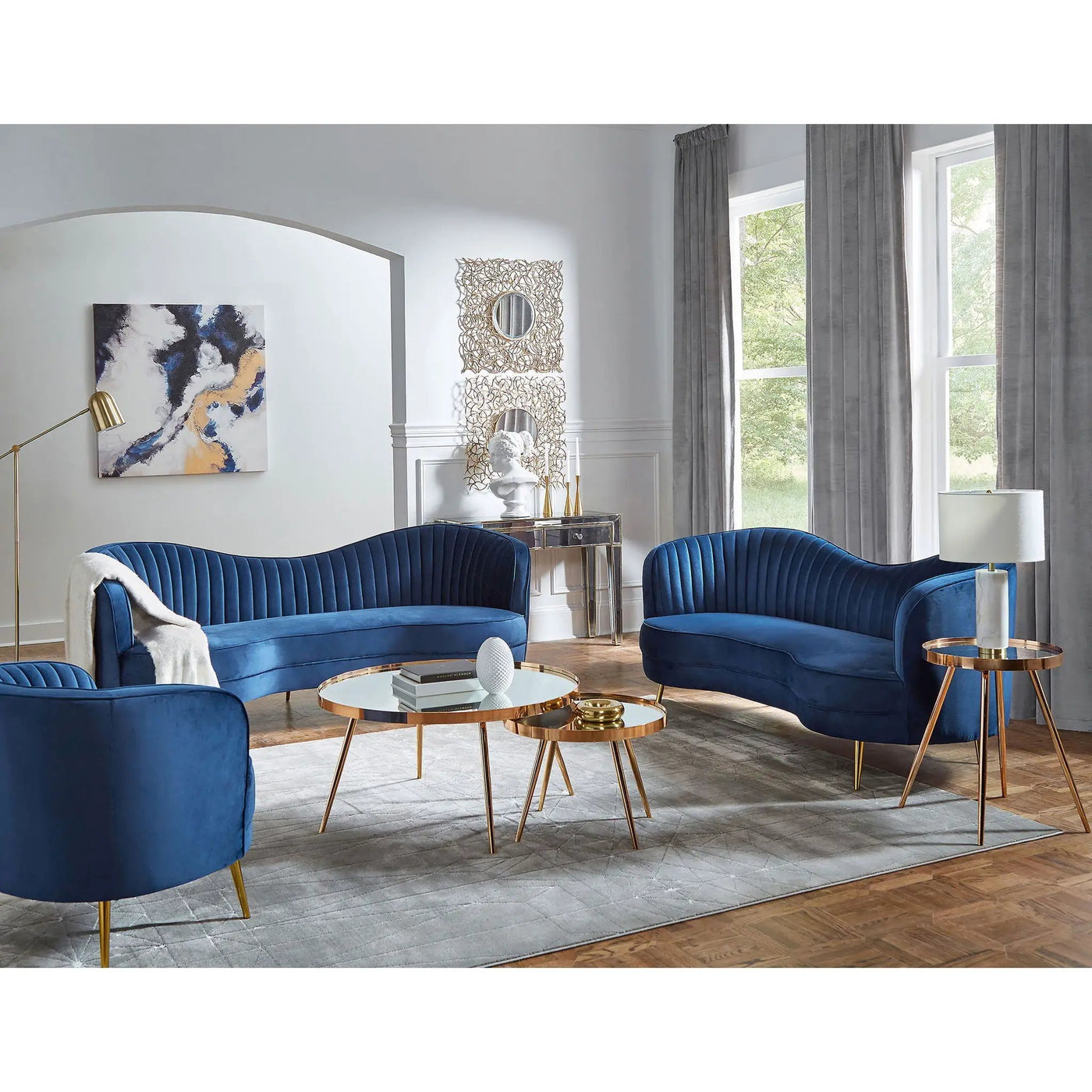 Tufted Upholstered Lounge Seating Chair by HouseOfZazla