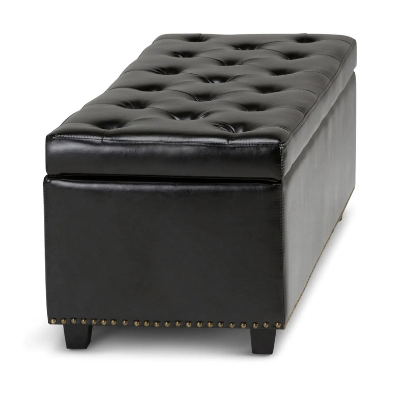 Hamilton - Upholstered Storage Ottoman by HouseOfZazla