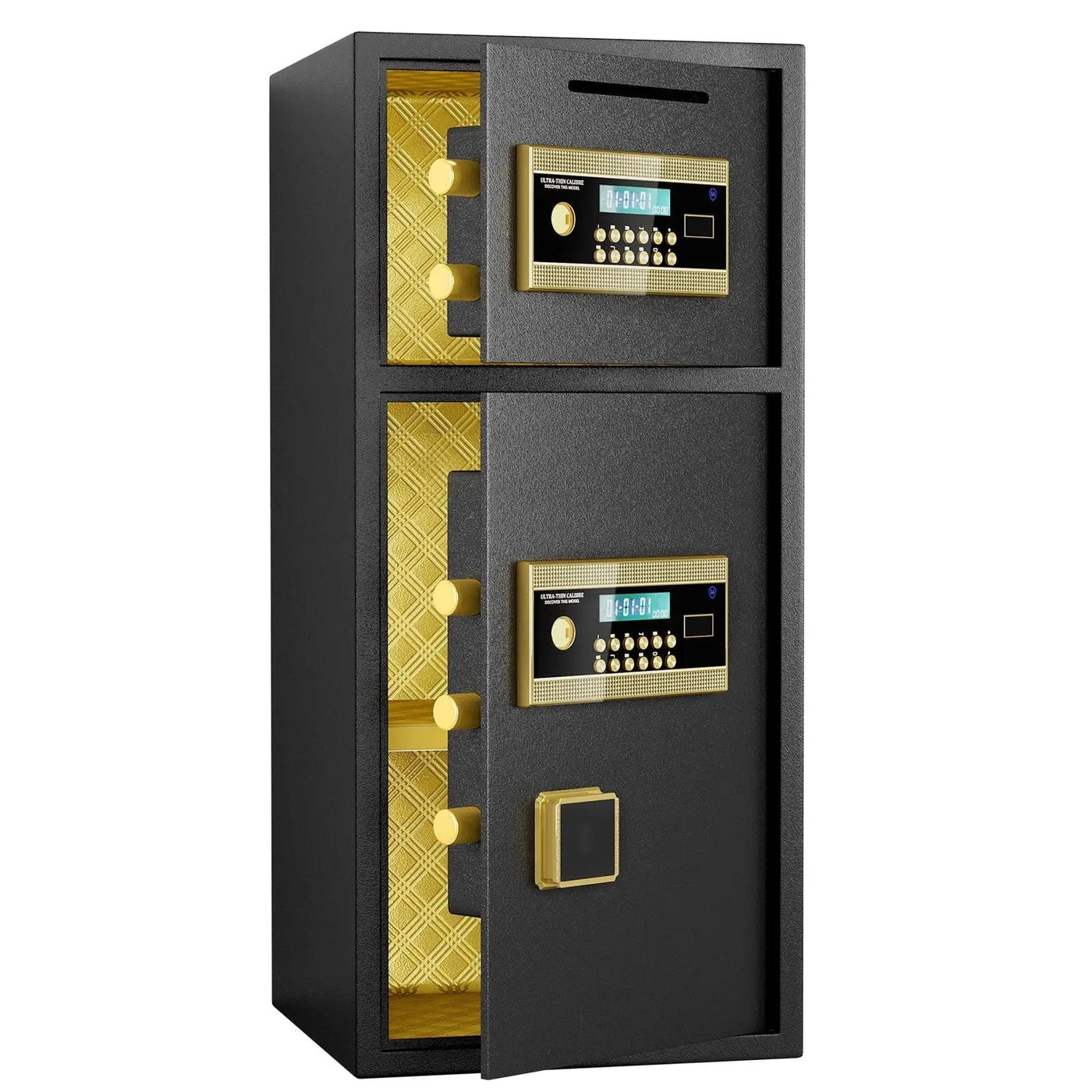 Large Double Door Coin Operated Safe, Digital Security Safe With Fireproof And Waterproof Bag by HouseOfZazla