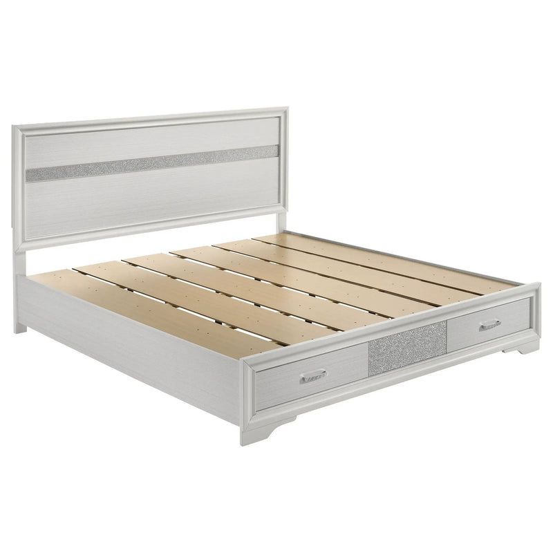 Miranda 5-piece Eastern King Bedroom Set White by Unique Piece Furniture