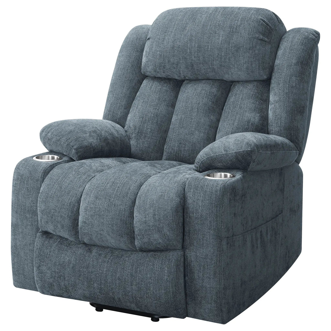 Beca - Upholstered Power Lift Recliner With Cupholders And USB Charging by Unique Piece Furniture