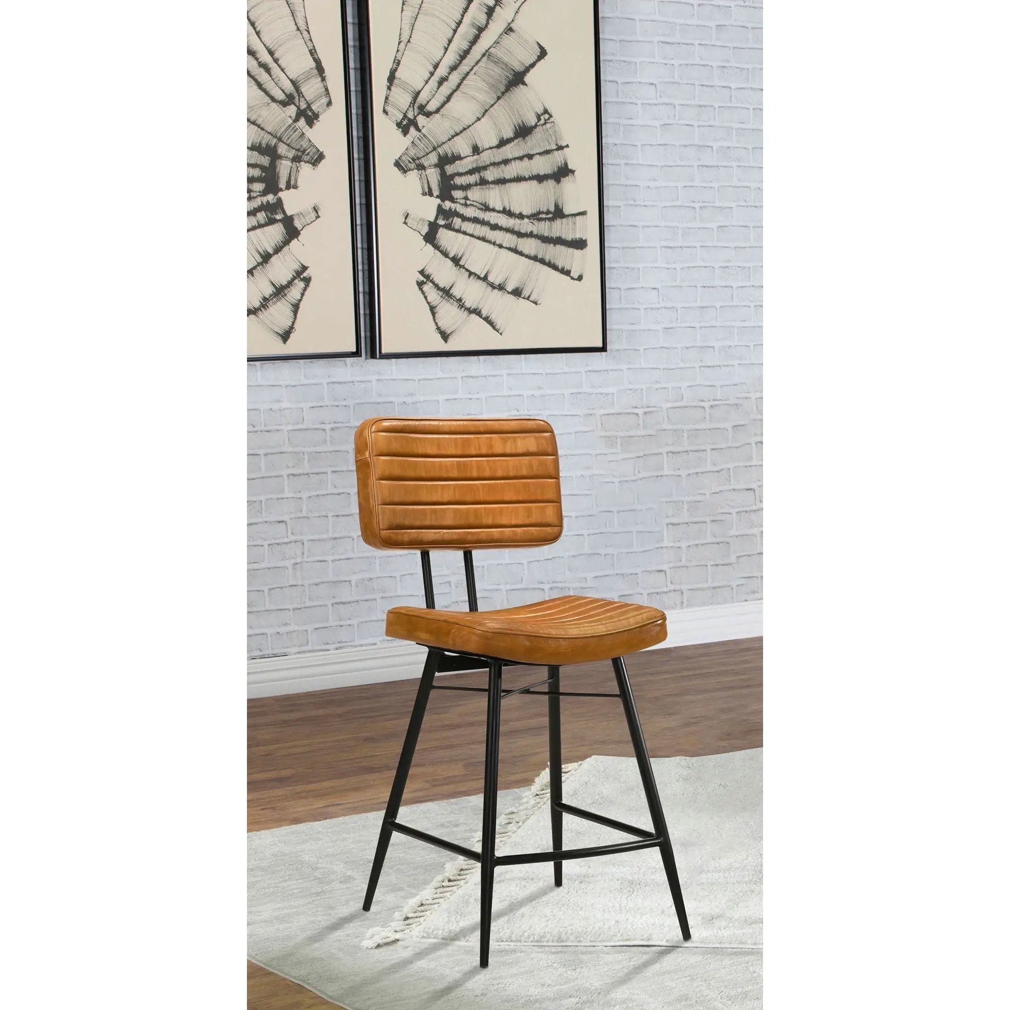 Senko - Upholstered Counter Chair (Set of 2) by HouseOfZazla