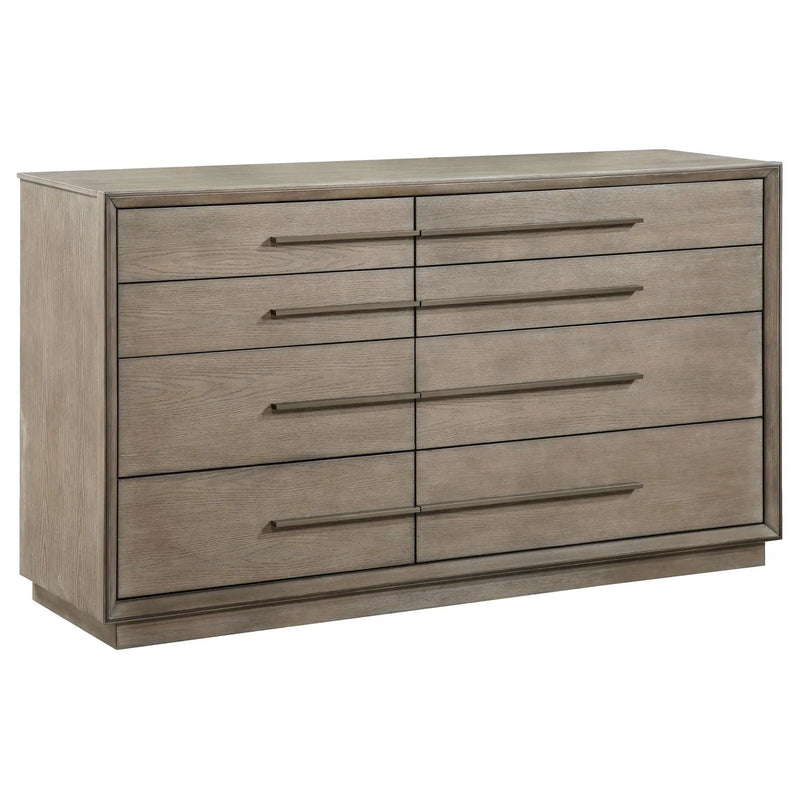 Durango 4-piece Queen Bedroom Set Taupe Oak by Unique Piece Furniture