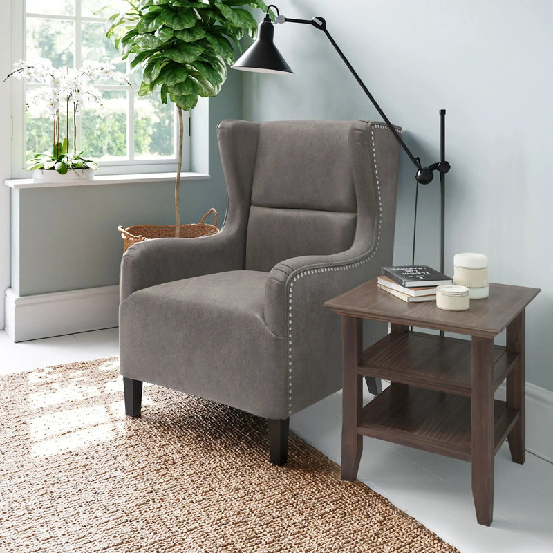 Acadian - End Table - Warm Walnut Brown by Unique Piece Furniture