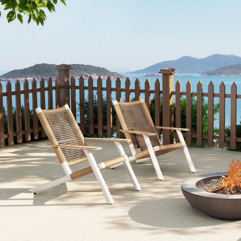 Atlas Adirondack Outdoor Lounge Chair by HouseOfZazla
