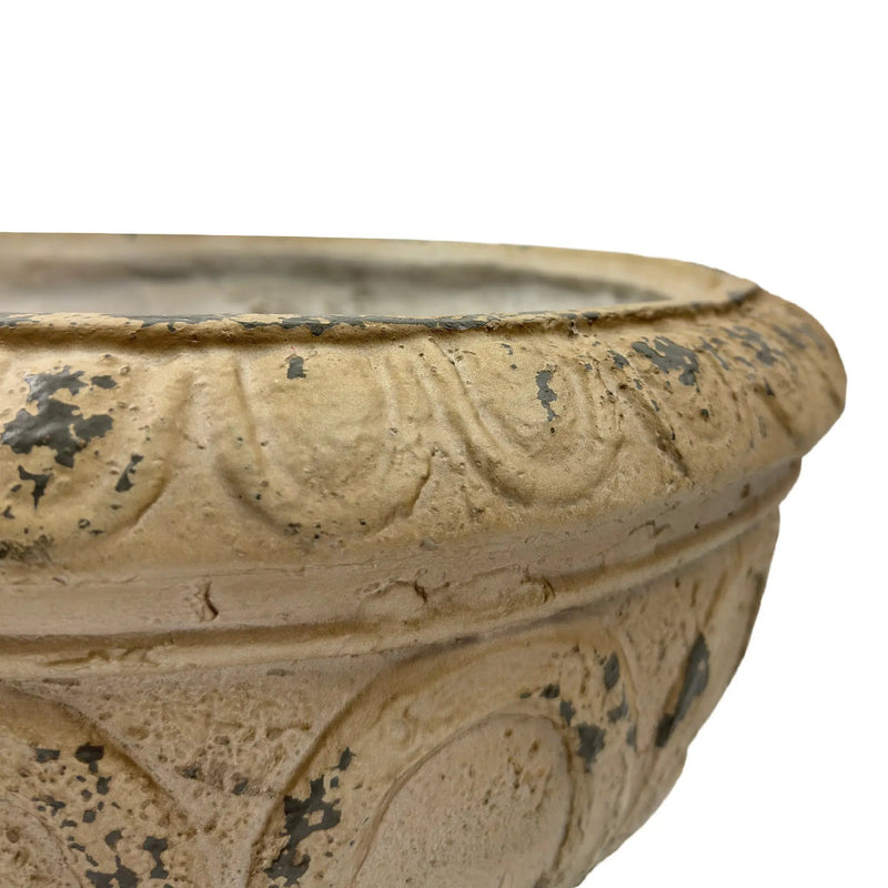 MGO Garden Planter in Antique White by HouseOfZazla