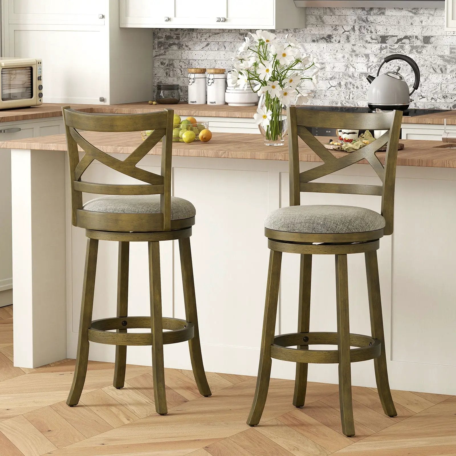 End Table with Charging Station USB Ports Outlets and Flip Top by DirectDeals