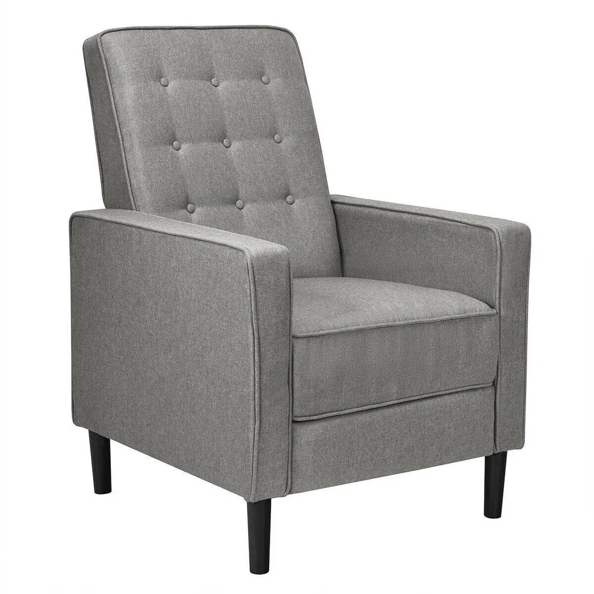 Mid-Century Push Back Recliner Chair by DirectDeals