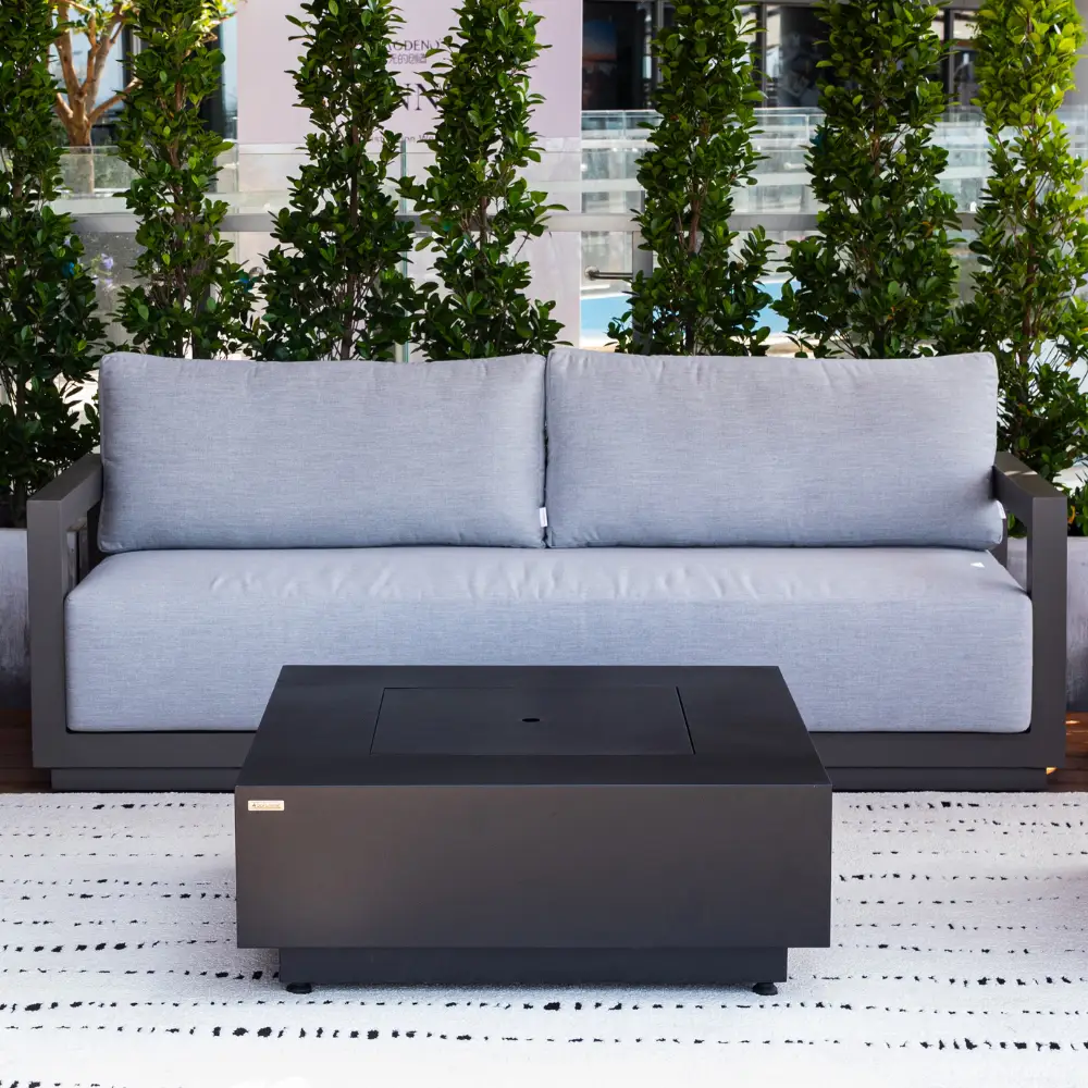 Propane Fire Pit Table Outdoor 50,000 BTU Firepits for Outside CSA Certified by EnvelorHome