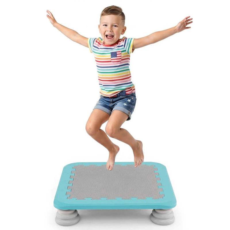 Kids Mini Trampoline 25.5 Inch with Non-Slip Foot Pads by DirectDeals