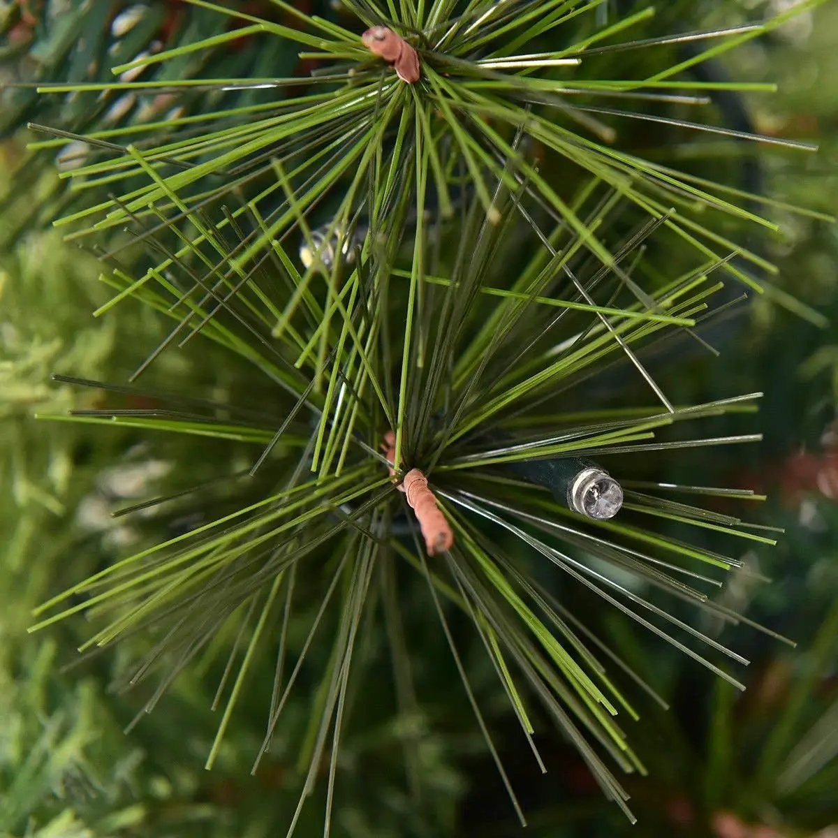LED Christmas Tree with Red Berries Pine Cones, photo 20 of 20