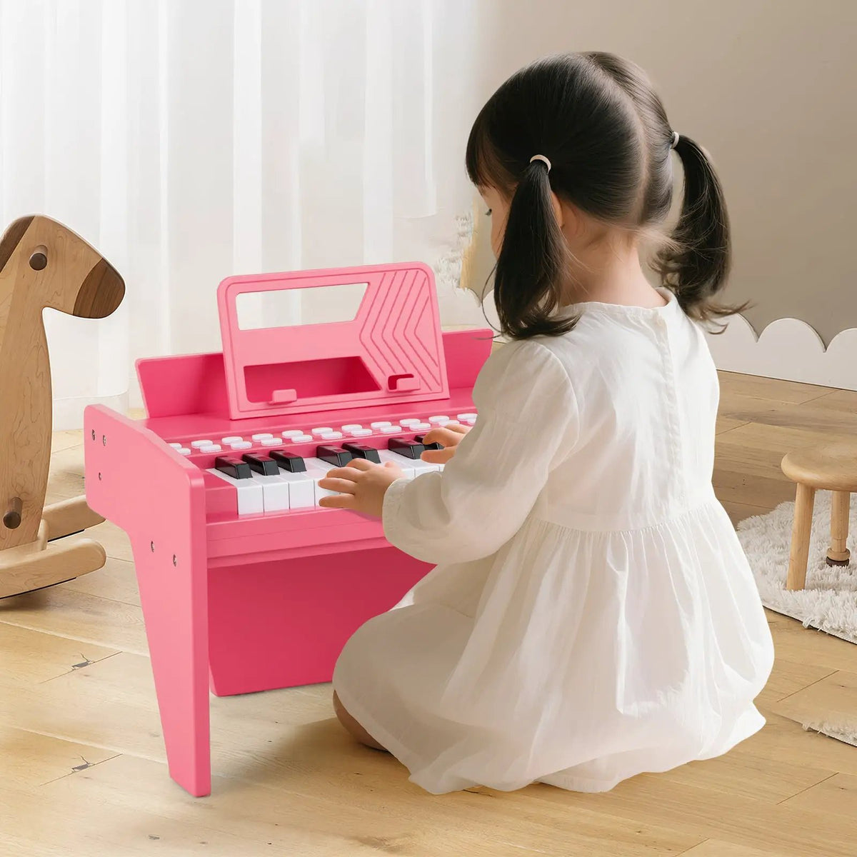 25 Keys Kids Piano Keyboard with Adjustable Speed and Volume, photo 5 of 24
