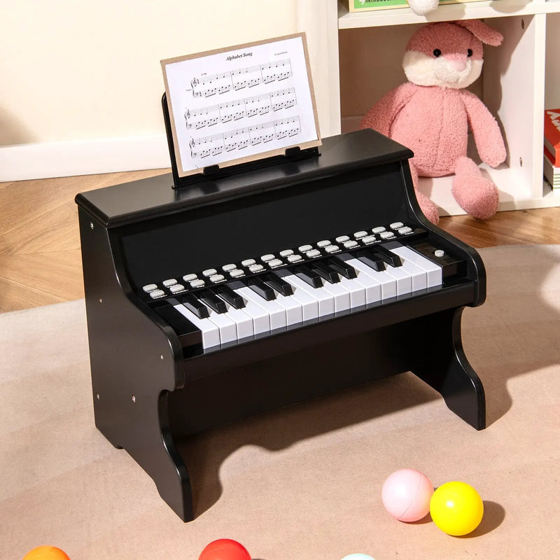 25 Keys Kids Piano Keyboard with Adjustable Speed and Teaching Mode by DirectDeals